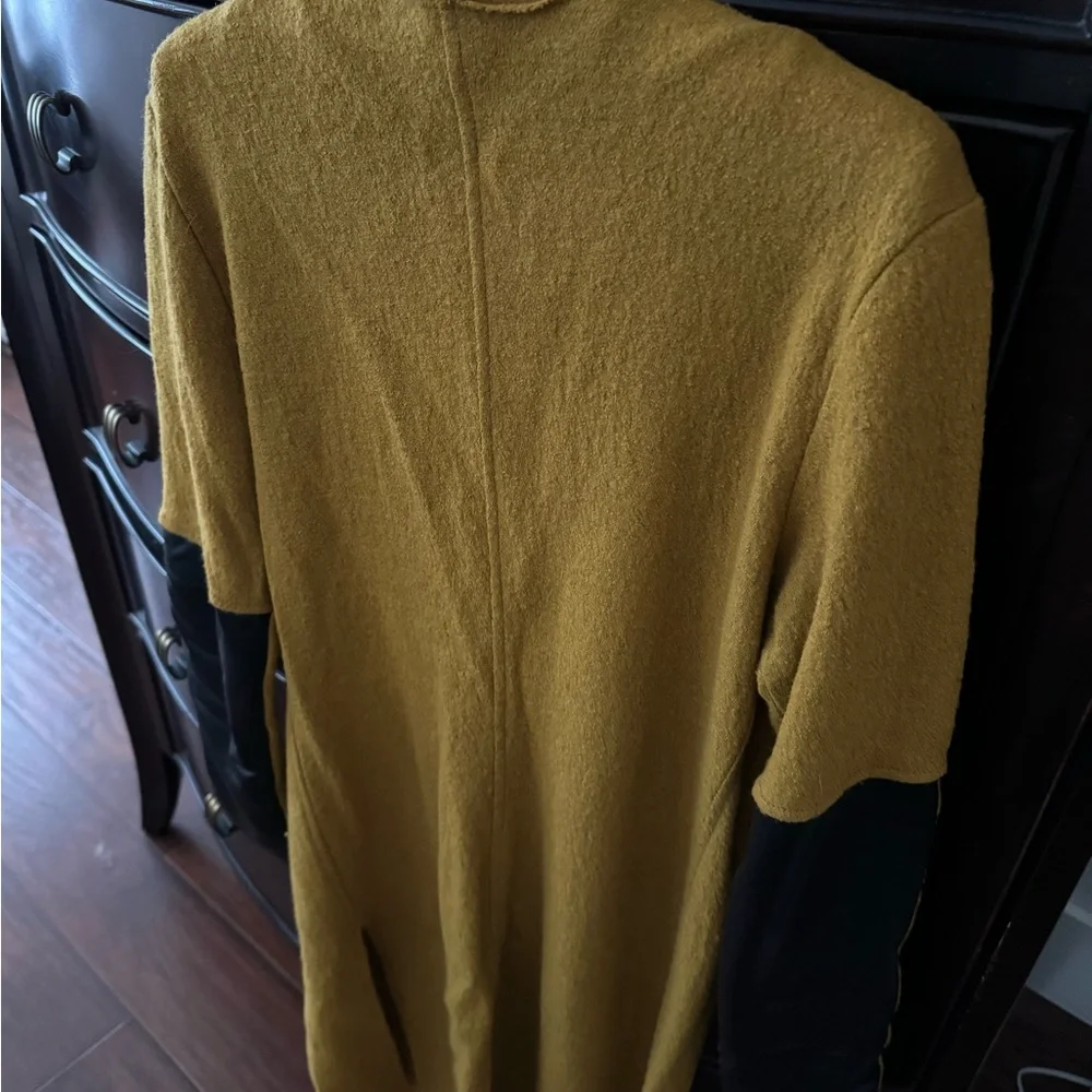 Rebecca King gorgeous one-of-a-kind mustard jacket coat/cardigan - Picture 5 of 8